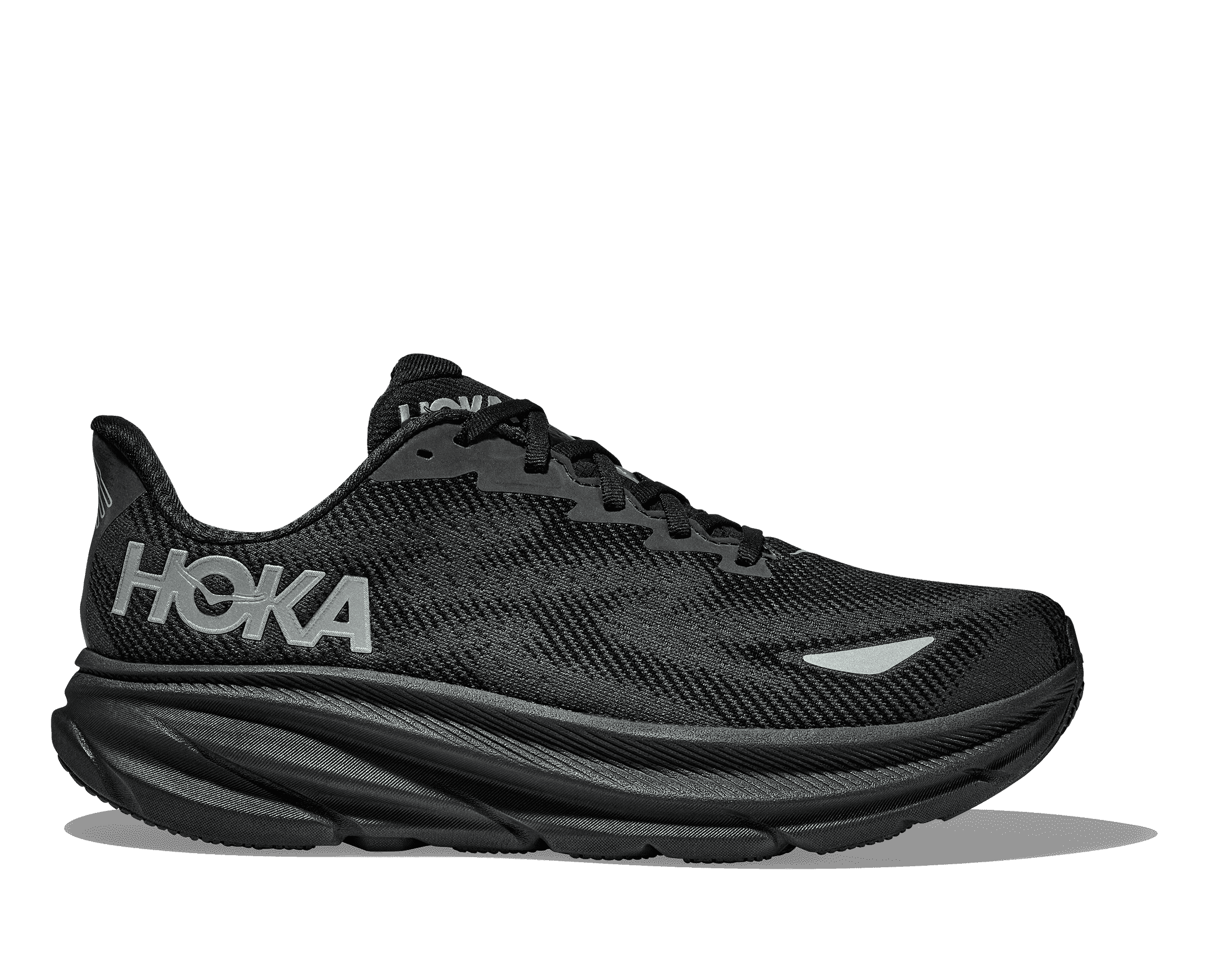 Women's Hoka Clifton 9 GTX - Weatherproof Road Running Shoes with GORE-TEX
