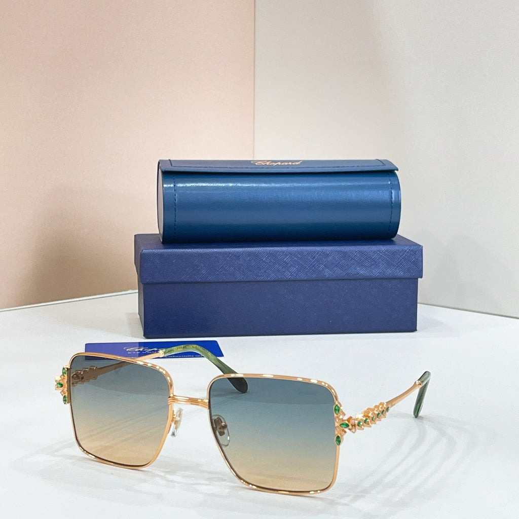 CHOPARD ICE CUBE RESIN SUNGLASSES
