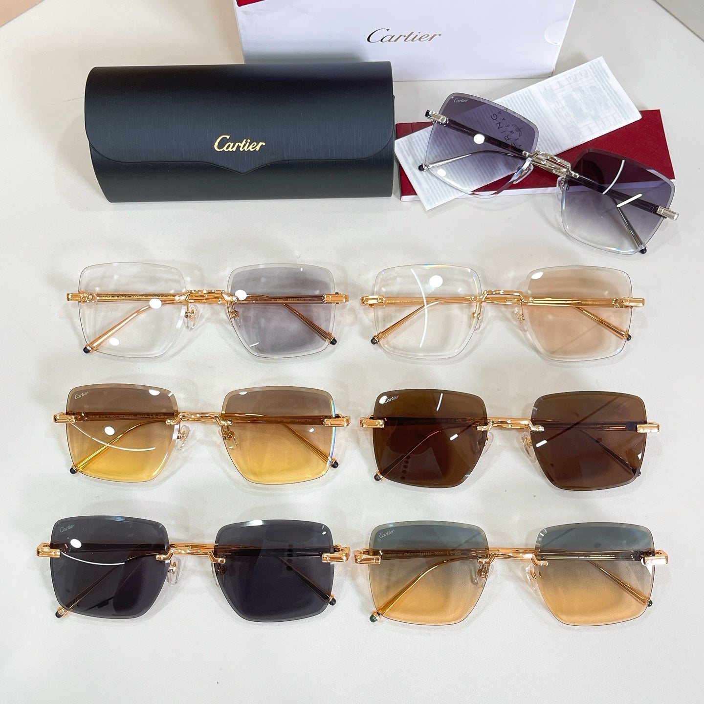 Cartier Santos de Cartier Sunglasses