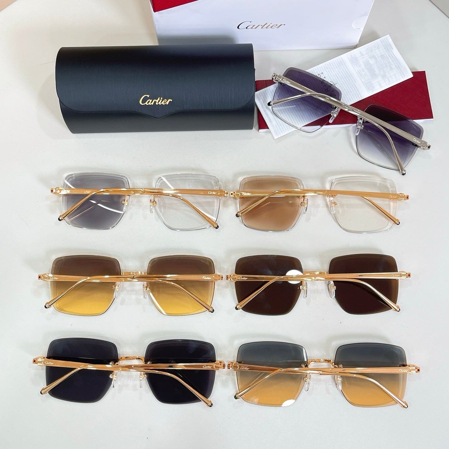 Cartier Santos de Cartier Sunglasses