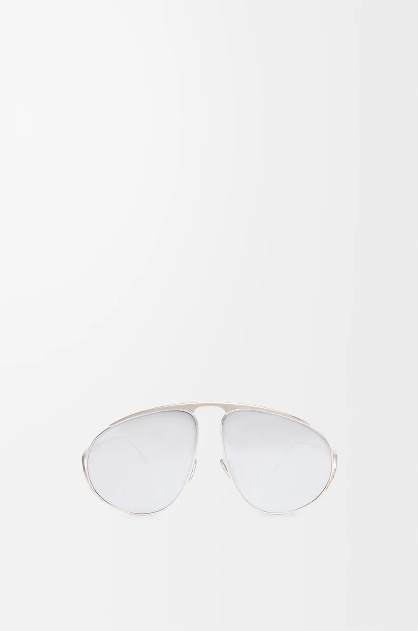 Loewe Hillock sunglasses Silver Acetate