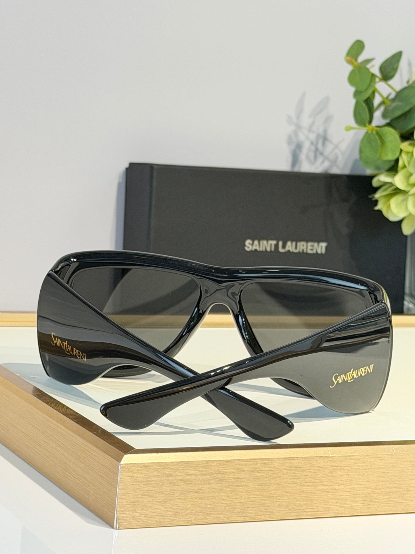 YSL G02 Howl D-Frame Acetate Sunglasses