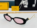 FF DIAMONDS OVAL FRAME SUNGLASSES E3018 IN ACETATE