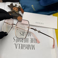 SQUARE FRAME SUNGLASSES 5661 IN METAL