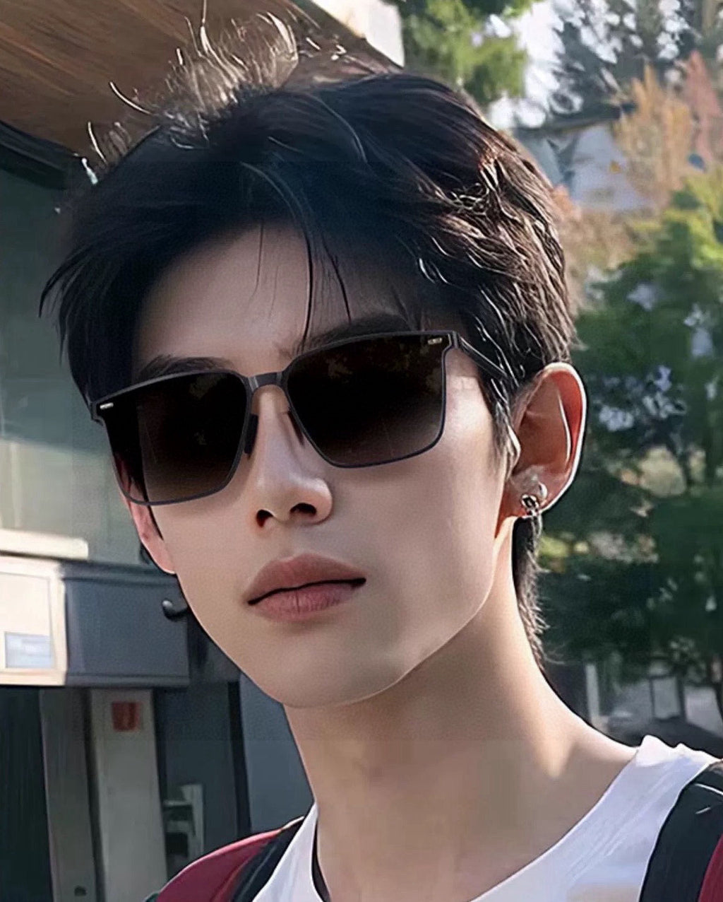 BUTTERFLY FRAME SUNGLASSES G176 IN METAL