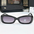 Chanel Butterfly Sunglasses Black Gradient Purple Acetate