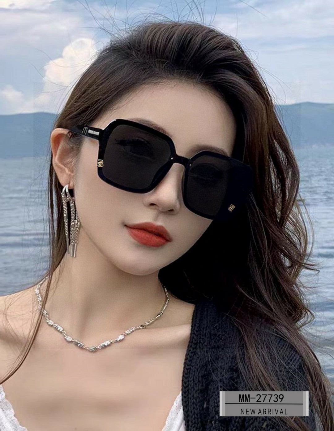 RUNWAY SQUARE SUNGLASSES 27739 IN ACETATE