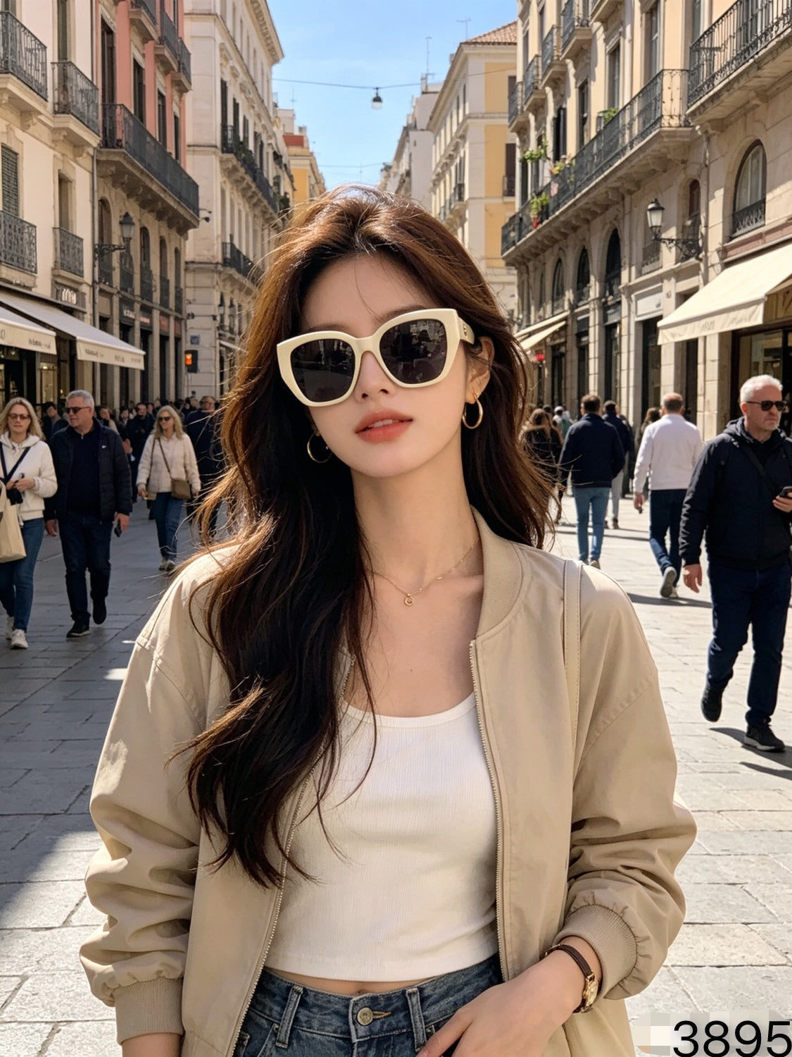 CC Cat-Eye Sunglasses 346062