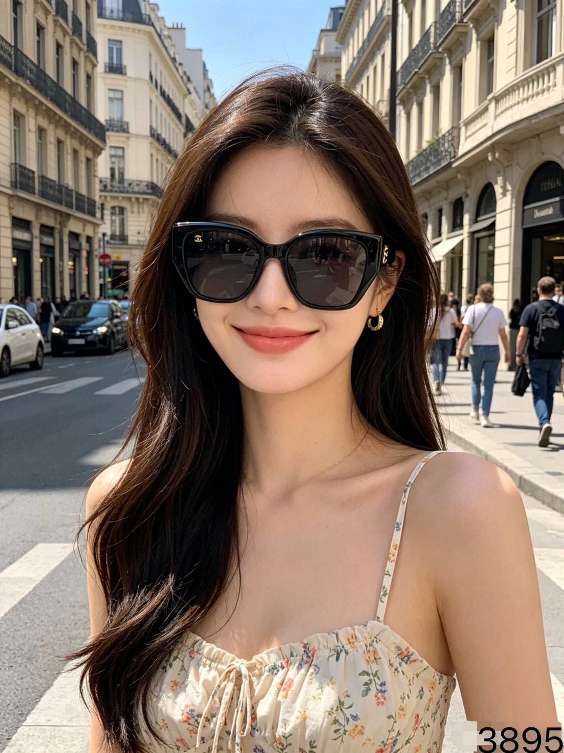 CC Cat-Eye Sunglasses 346064