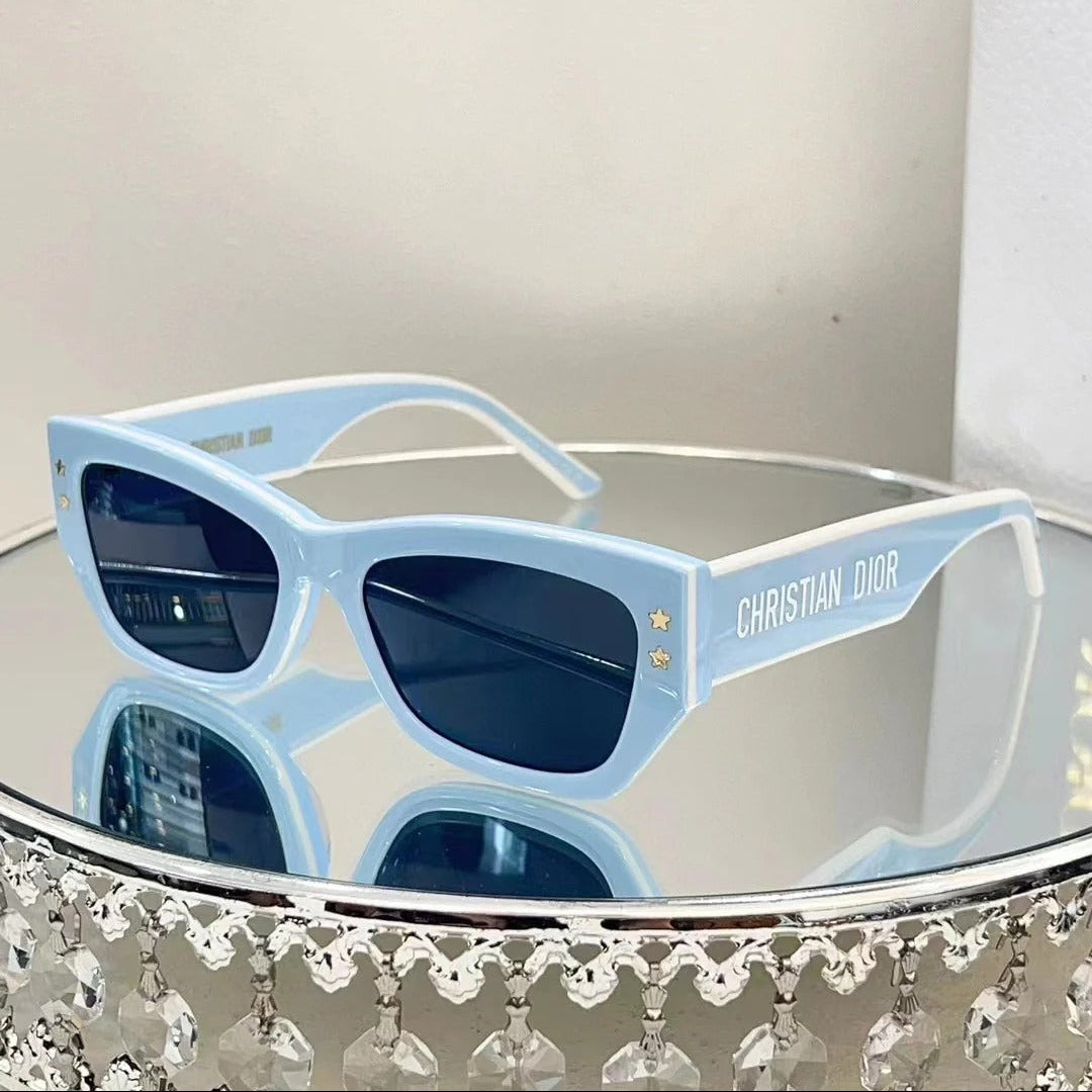 DiorPacific S2U Sunglasses Blue and Pink Acetate